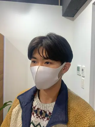 パーマ メンズ 韓国レイヤー✨ yasuko銀座のヘアスタイル