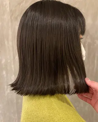 ミディアム カラー KANO🌷 艶カラーのヘアスタイル