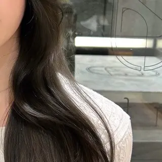 ロング カラー 🇰🇷韓国スタイル /束間まつげ🎀ミキのヘアスタイル