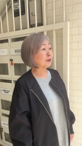 ショート 岩切 晴香のヘアスタイル