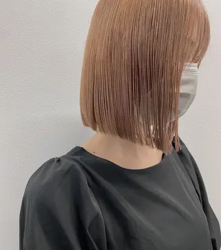 ミディアム カラー ヨシモトリョウ 髪質改善/美髪のヘアスタイル