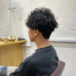 ショート パーマ 黒崎 勝巳のヘアスタイル