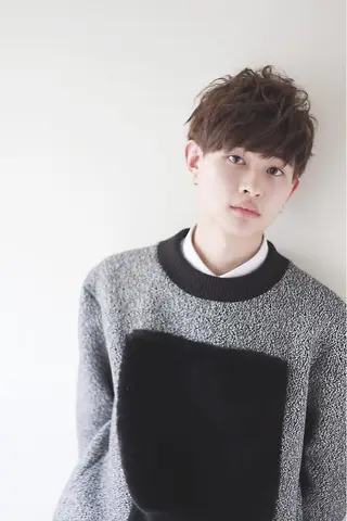 ショート カラコレ難波所属・カラコレ難波 sakamotoのヘアスタイル