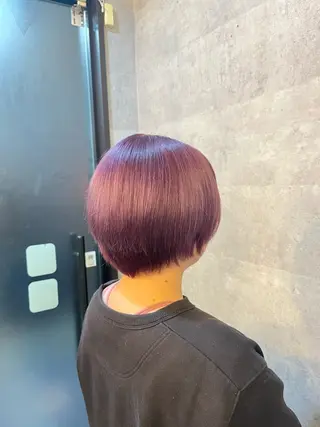 ショート カラー イロアイヘアー Renのヘアスタイル