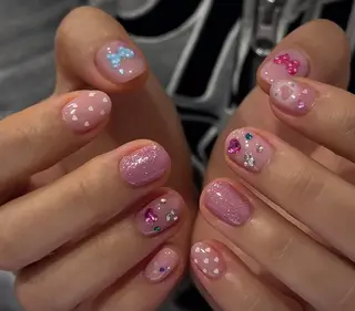 ネイル By moonネイル 🌷ワンホン/韓国風のネイルデザイン