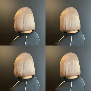 ショート カラー ✨縮毛矯正✖︎顔周り レイヤー✨ナカムラのヘアスタイル