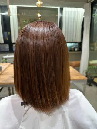 カラー 盛影 幹のヘアスタイル