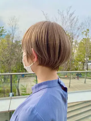 ショート カラー ショート/ボブ 🌼YUNAのヘアスタイル