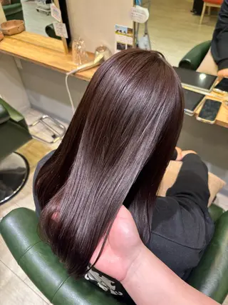 セミロング laffin❁ななみ /パーマスタイルのヘアスタイル