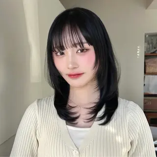 ミディアム 🌸透明感/レイヤー / 栗林 彩🌸のヘアスタイル