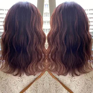 ミディアム レイヤーカット🫧 ／髪質改善✨TOWAのヘアスタイル