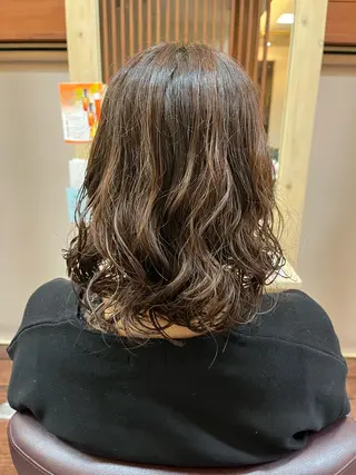 パーマ 水口 真穂のヘアスタイル