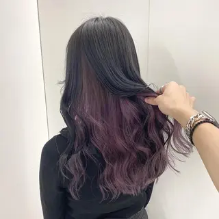 ロング カラー エフェクトブリーチ 🌟前澤啓太朗のヘアスタイル