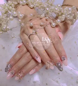 ネイル ラベンダー💖日暮里 ルル💖ネイルのネイルデザイン