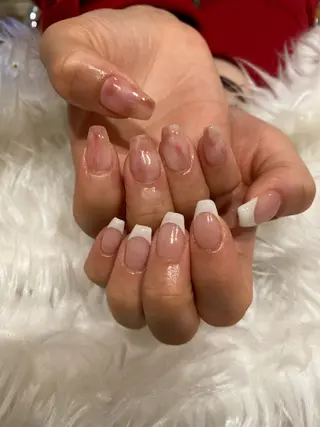 ネイル crystal ⭐︎ colorのネイルデザイン