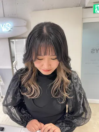 ロング ボブ・韓国ヘア特化 美容師💕織茂ひかりのヘアスタイル