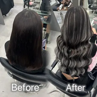 ロング エクステ🫧アレンジ ￤横浜  ももはのヘアスタイル