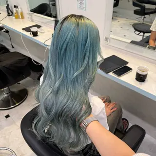 ロング カラー 暖色🩷透明感カラー ♡Maika♡のヘアスタイル