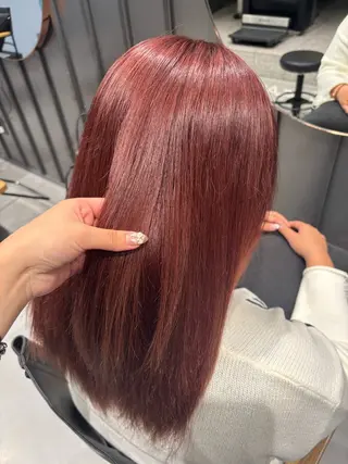 カラー 🐈‍⬛JUMI /透明感カラー/🩶のヘアスタイル