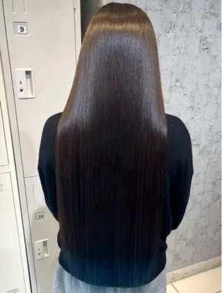 セミロング カラー ✨髪質改善カラー✨ ななみのマツエク・マツパデザイン