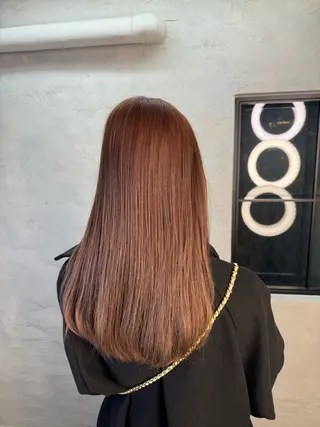 ロング カラー 🦄垢抜けボブ特化× 暖色カラー未来🦄のヘアスタイル