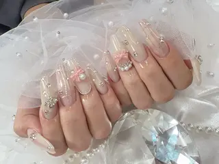 ネイル bijou nails 蓮のネイルデザイン