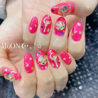 ネイル MoON...❤︎ MeGuのネイルデザイン
