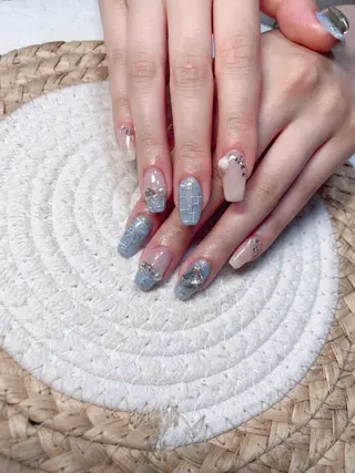 ネイル M🌷nail 長さだし専門店のネイルデザイン