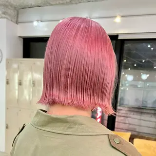 ミディアム カラー ブリーチ/ブロンド 🕊️/綾瀬/カズヤのヘアスタイル