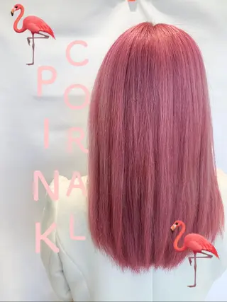 セミロング カラー ハイトーン特化 川井優汰のヘアスタイル