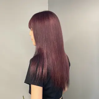 ロング カラー ヘアアレンジ fifth 石川 凪のヘアスタイル