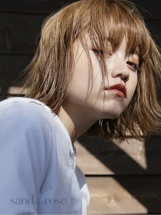 カラー 逗子🫧透明感カラー しゅんやのヘアスタイル