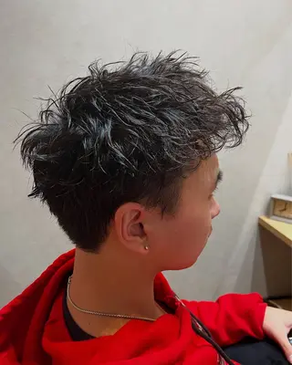 ショート パーマ 💜N°大分💜 三浦のヘアスタイル