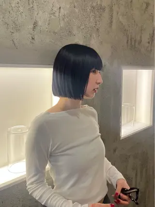 カラー ᴛᴏᴍᴏᴋᴀ / ᴄʜᴇʀɪのヘアスタイル