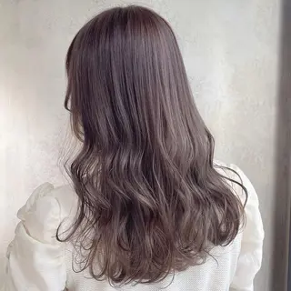 ロング カラー 梅田美容室 山崎海波のヘアスタイル