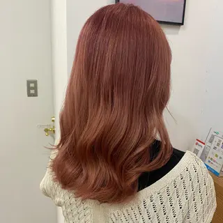 ミディアム カラー 🪭risa 暖色/レイヤー🪭のヘアスタイル