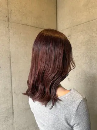 カラー さくら ⭐️ダブルカラーのヘアスタイル
