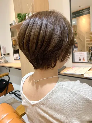 ショート カラー オーナースタイリスト 宗正淳志のヘアスタイル