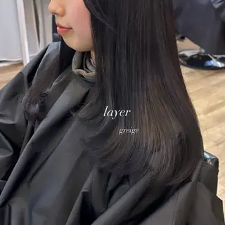 セミロング カラー mai 🎀 / ガーリーヘア ♡のヘアスタイル
