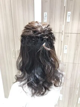 セミロング ヘアセット/メンズ パーマChihoのヘアスタイル