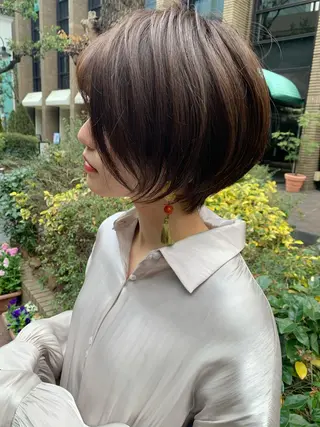 ショート ショート特化美容師 大阪京橋　大本　渉のヘアスタイル