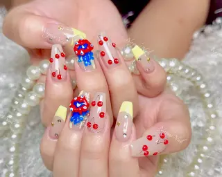 ネイル 🎀 moo~ 🎀のネイルデザイン