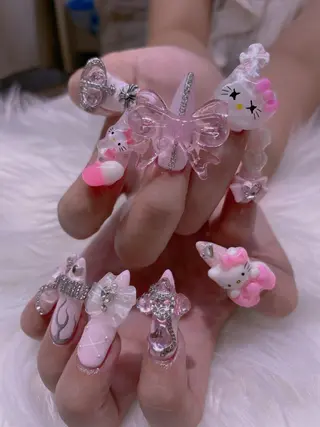 ネイル 長さだし専門店 M2　rikaのネイルデザイン