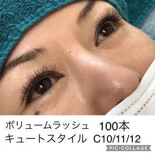 マツエク・マツパ Toe Hitomiのマツエク・マツパデザイン