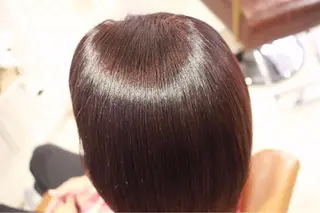 セミロング パーマ DOUBLE レッスンモデル募集☆のヘアスタイル