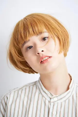 ショート カラー 【髪質改善 艶髪】 布川 莉穂のヘアスタイル
