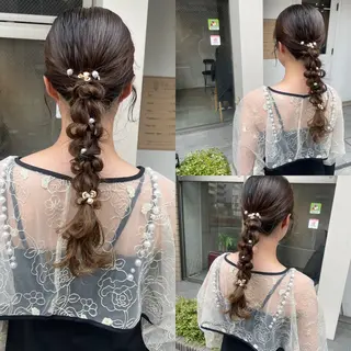 ヘアアレンジ 美髪× ヘアセット✨Araiのヘアスタイル