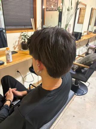 カラー メンズ 木崎 優来のヘアスタイル