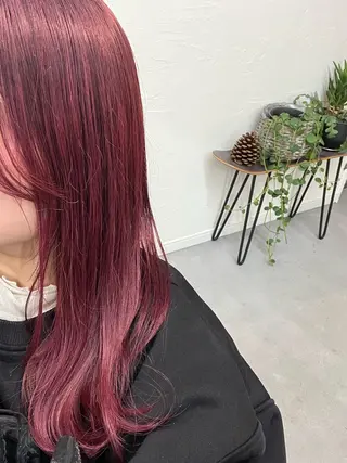 カラー Sugarlu 吉田 晴香のヘアスタイル