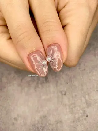 ネイル 3dパーツ/流行り 👧shushu❤️のネイルデザイン